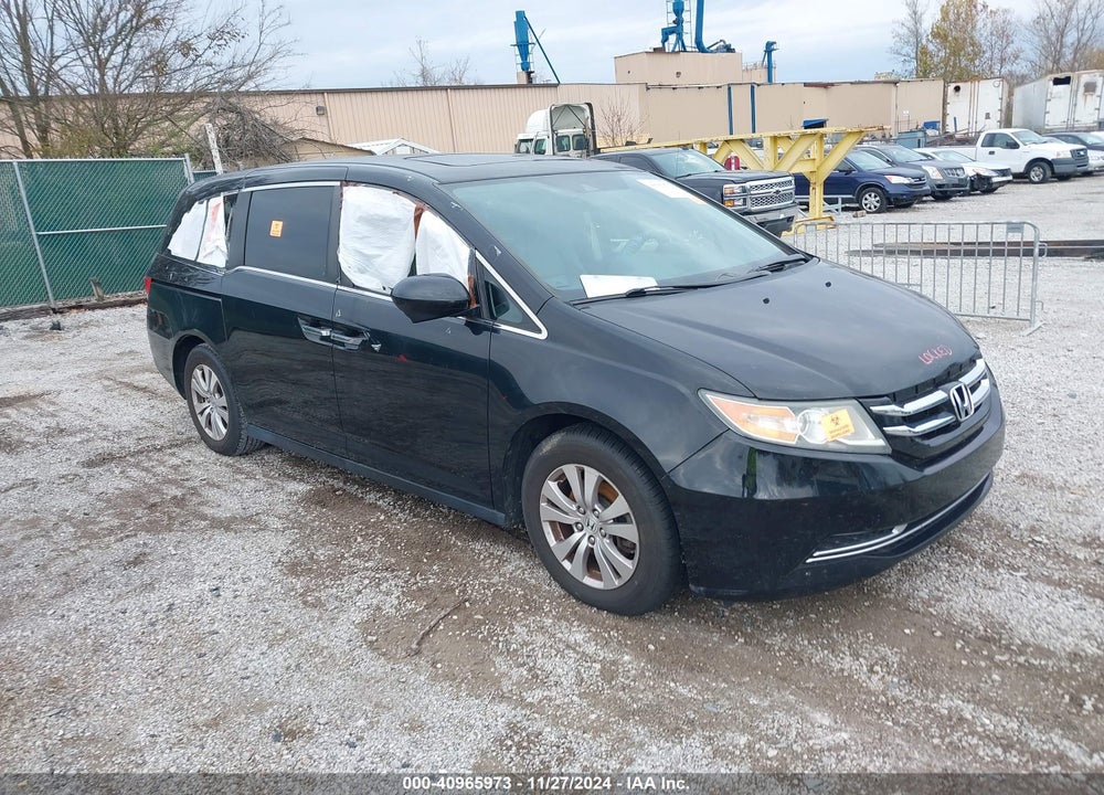 2015 HONDA ODYSSEY EX-L VIN: 5FNRL5H61FB025455