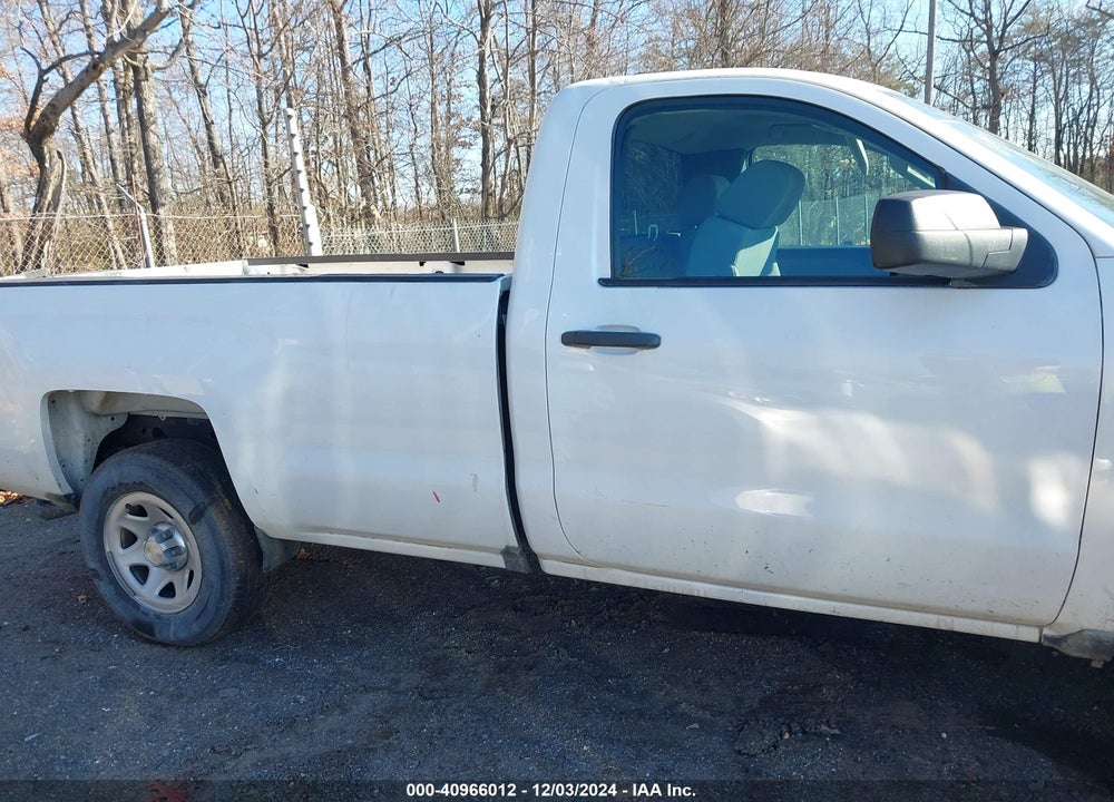 2018 CHEVROLET SILVERADO 1500 WT VIN: 1GCNCNEH7JZ378273