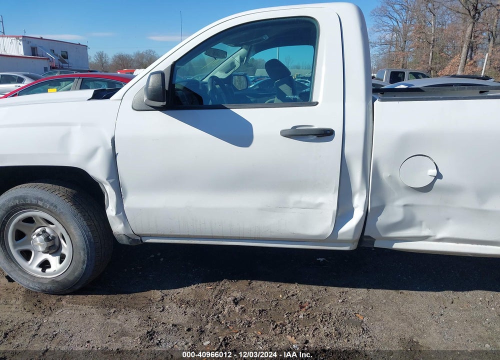 2018 CHEVROLET SILVERADO 1500 WT VIN: 1GCNCNEH7JZ378273