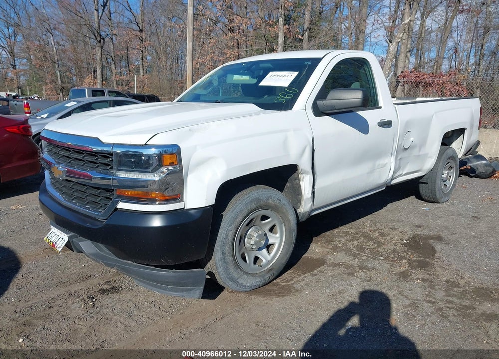 2018 CHEVROLET SILVERADO 1500 WT VIN: 1GCNCNEH7JZ378273