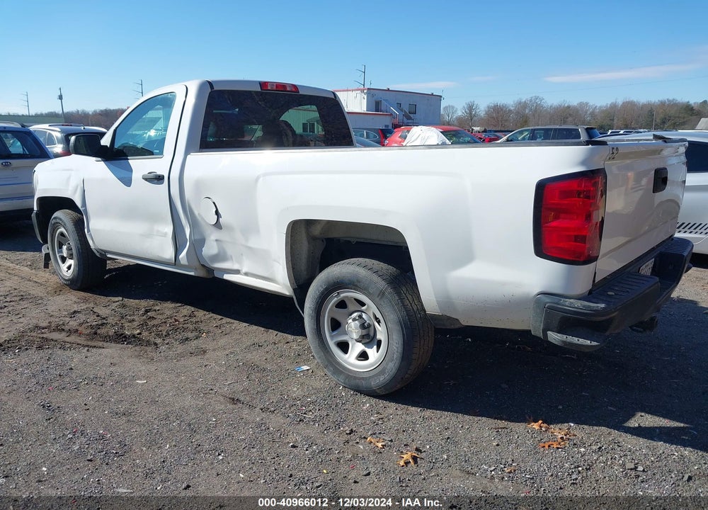 2018 CHEVROLET SILVERADO 1500 WT VIN: 1GCNCNEH7JZ378273