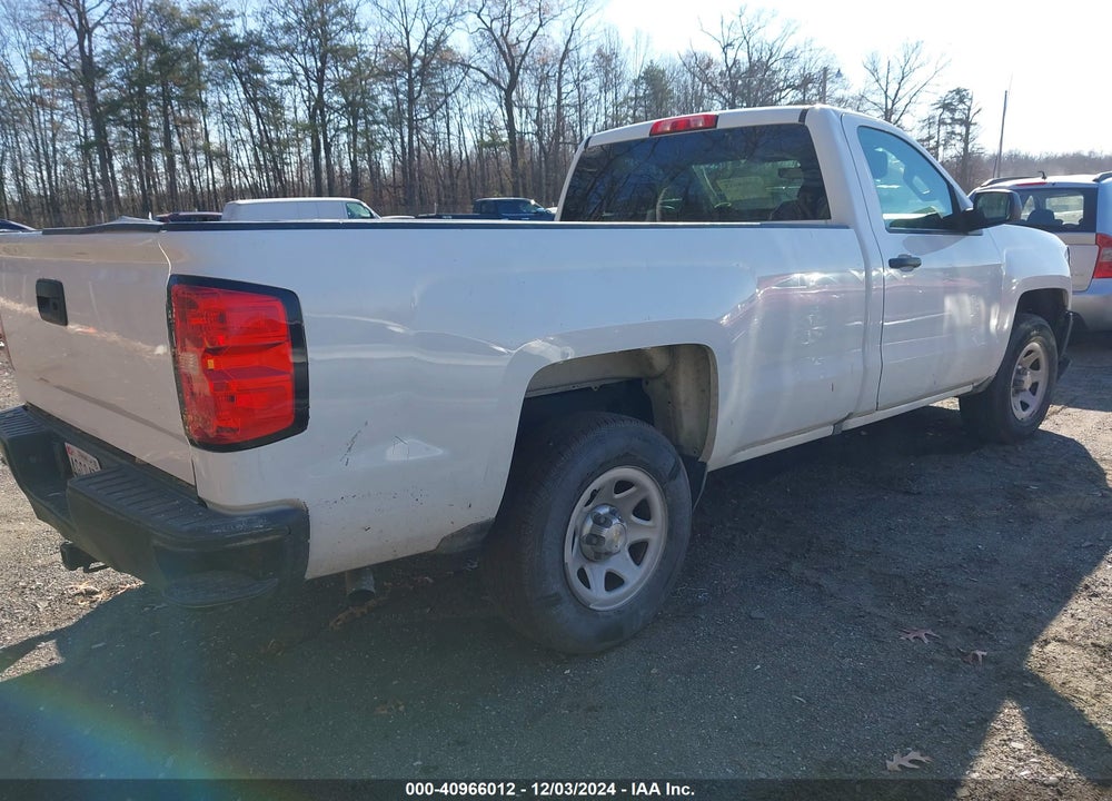2018 CHEVROLET SILVERADO 1500 WT VIN: 1GCNCNEH7JZ378273