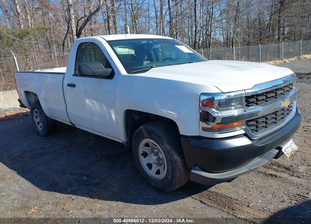 2018 CHEVROLET SILVERADO 1500 WT VIN: 1GCNCNEH7JZ378273