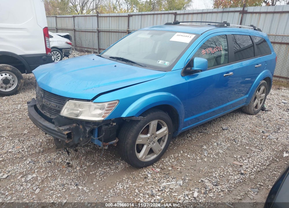 2009 DODGE JOURNEY R/T VIN: 3D4GH67V79T554442