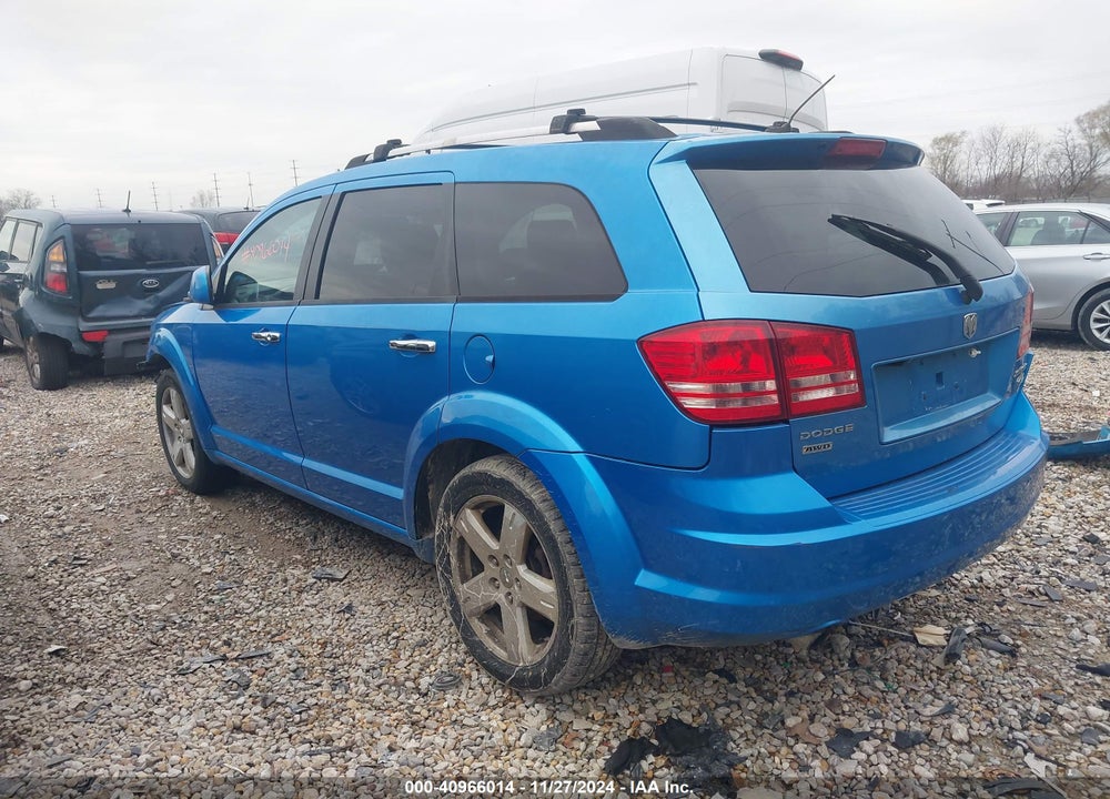 2009 DODGE JOURNEY R/T VIN: 3D4GH67V79T554442