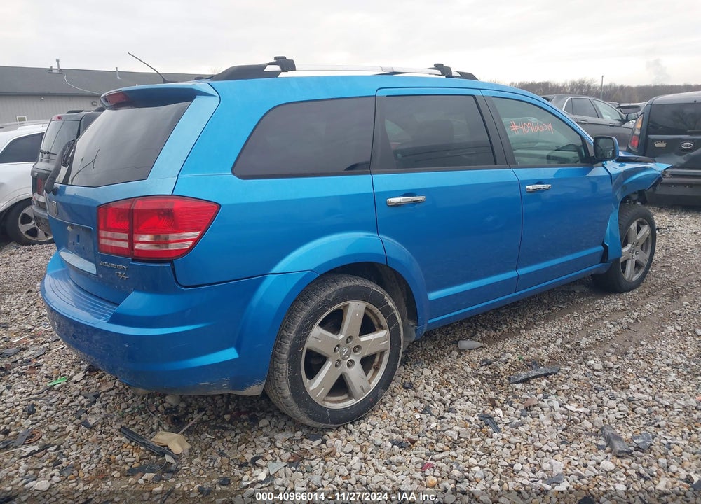 2009 DODGE JOURNEY R/T VIN: 3D4GH67V79T554442