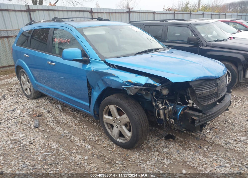 2009 DODGE JOURNEY R/T VIN: 3D4GH67V79T554442