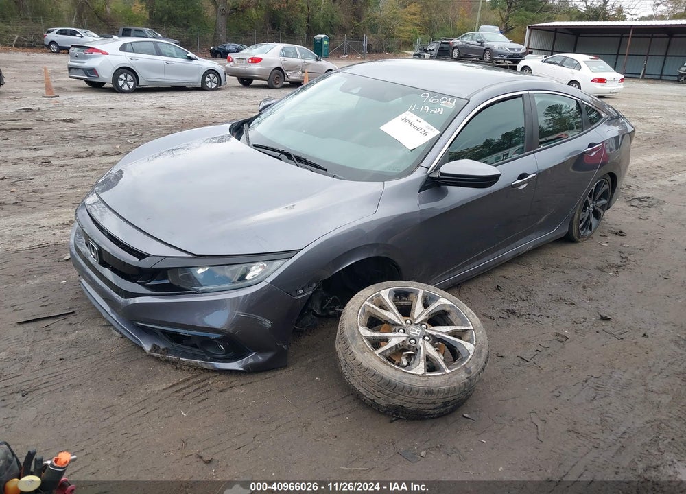 2020 HONDA CIVIC SPORT VIN: 2HGFC2F82LH529607