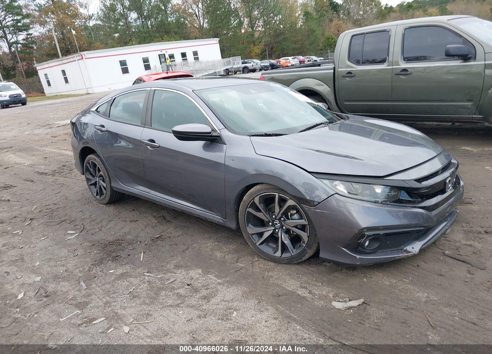 2020 HONDA CIVIC SPORT VIN: 2HGFC2F82LH529607
