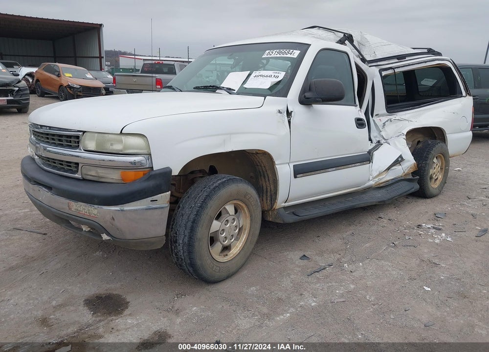 2002 CHEVROLET SUBURBAN 1500 LS VIN: 3GNEC16Z52G288516