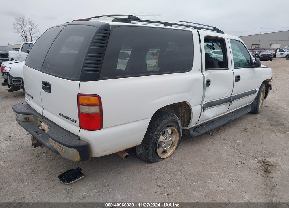 2002 CHEVROLET SUBURBAN 1500 LS VIN: 3GNEC16Z52G288516