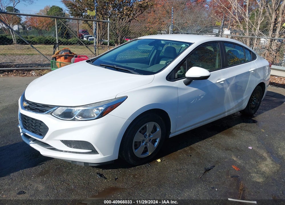 2016 CHEVROLET CRUZE LS AUTO VIN: 1G1BC5SM7G7272911
