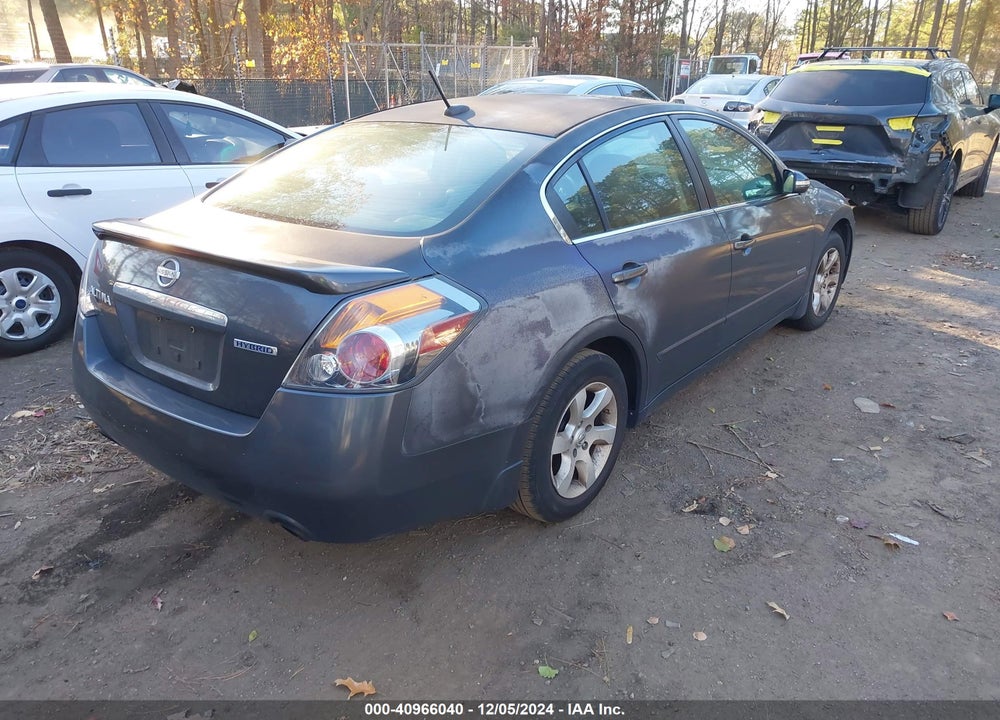 2009 NISSAN ALTIMA HYBRID VIN: 1N4CL21E19C184392
