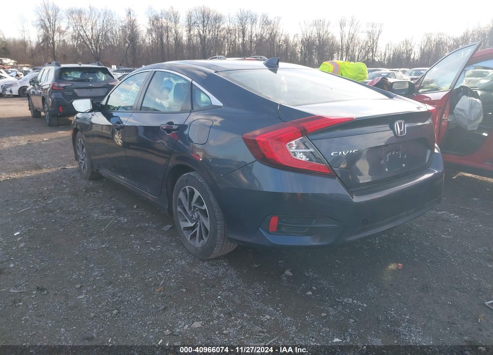 2018 HONDA CIVIC EX VIN: 19XFC2F76JE203873