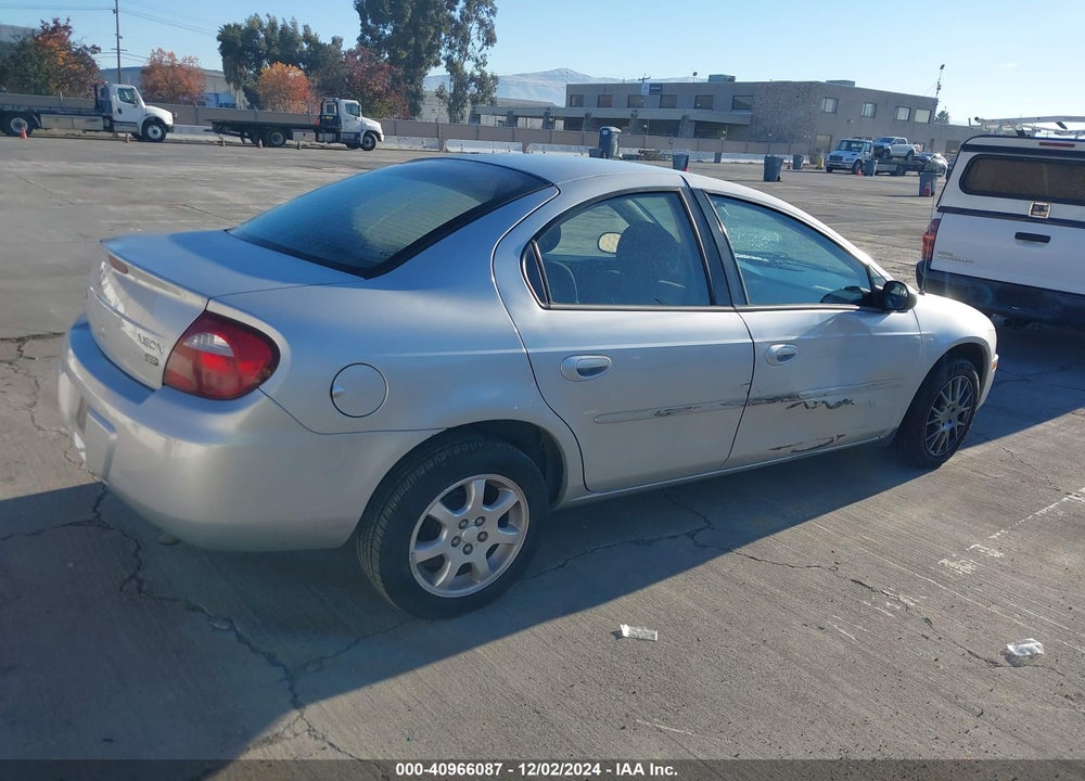 2005 DODGE NEON SXT VIN: 1B3ES56C95D180630