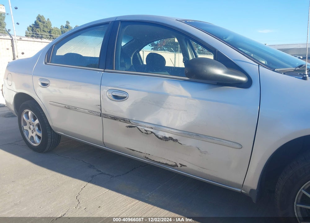 2005 DODGE NEON SXT VIN: 1B3ES56C95D180630