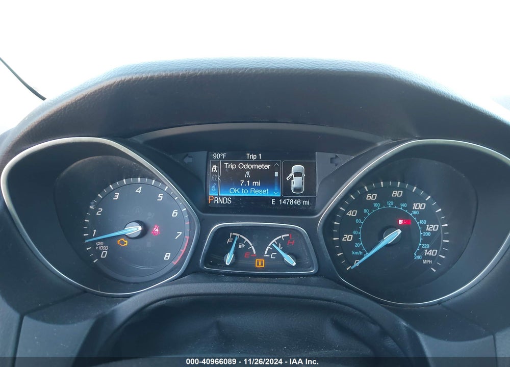 2014 FORD FOCUS TITANIUM VIN: 1FADP3J25EL300238