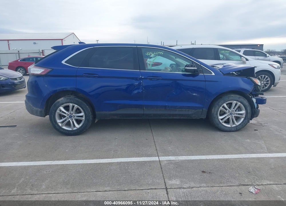 2015 FORD EDGE SEL VIN: 2FMTK4J88FBC38202