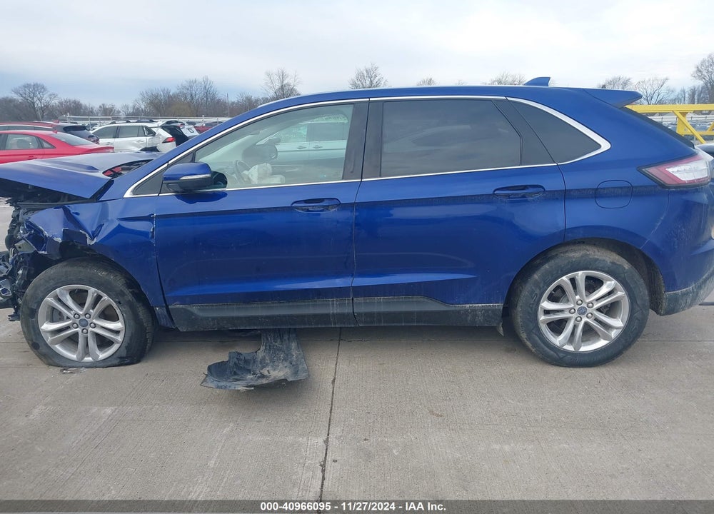 2015 FORD EDGE SEL VIN: 2FMTK4J88FBC38202
