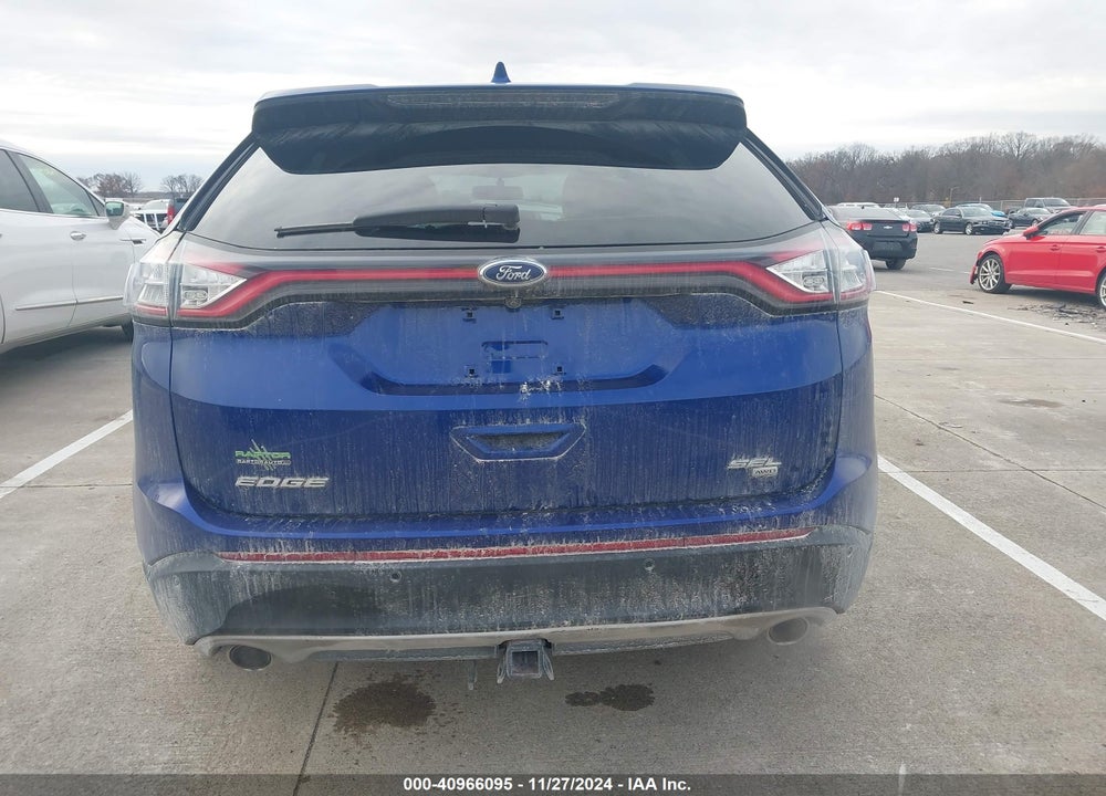 2015 FORD EDGE SEL VIN: 2FMTK4J88FBC38202