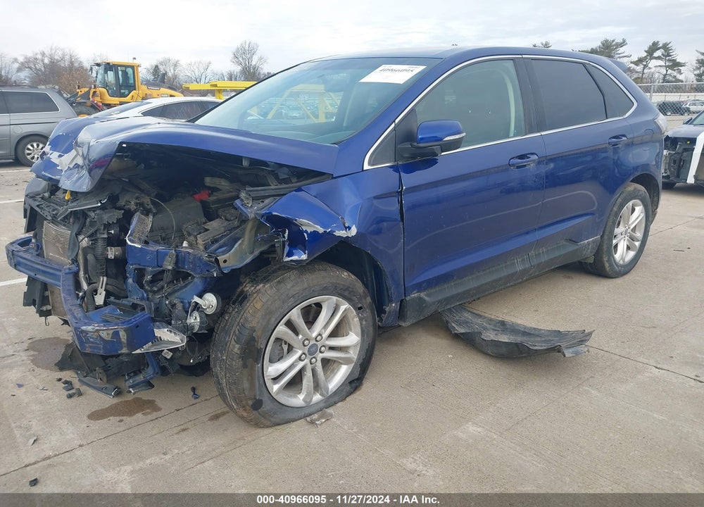 2015 FORD EDGE SEL VIN: 2FMTK4J88FBC38202