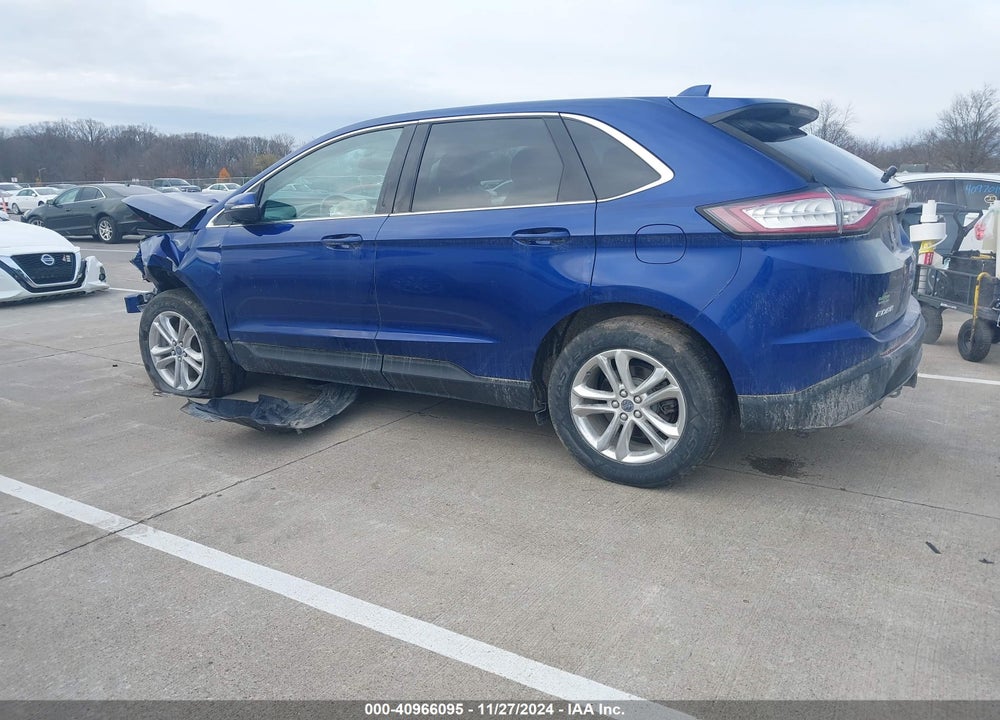 2015 FORD EDGE SEL VIN: 2FMTK4J88FBC38202