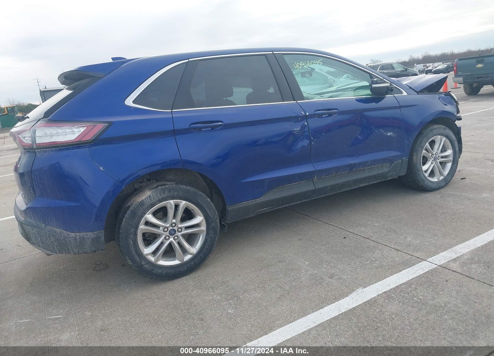 2015 FORD EDGE SEL VIN: 2FMTK4J88FBC38202