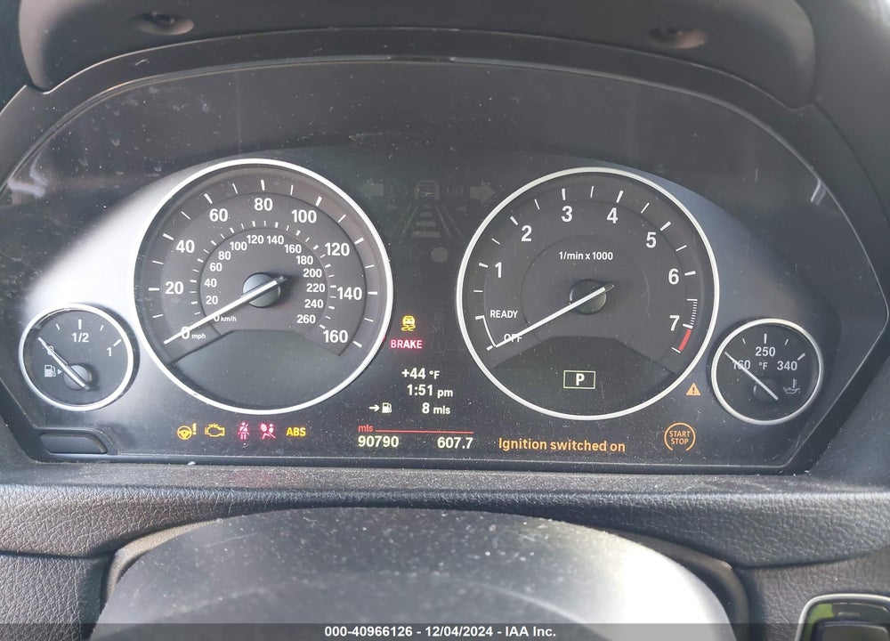 2013 BMW 328 VIN: WBA3B3C54DJ812219