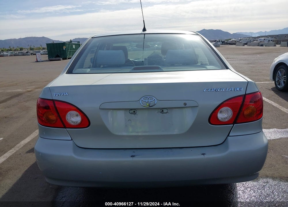 2003 TOYOTA COROLLA LE VIN: JTDBR32E330021664