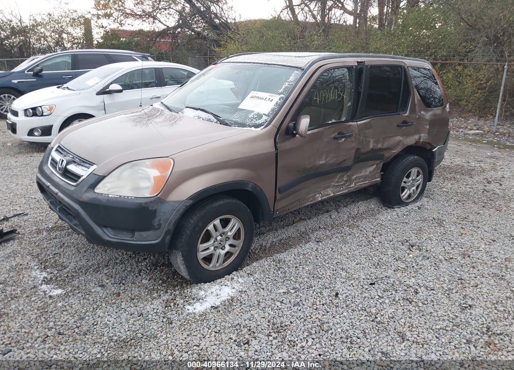 2002 HONDA CR-V EX VIN: JHLRD77852C070629