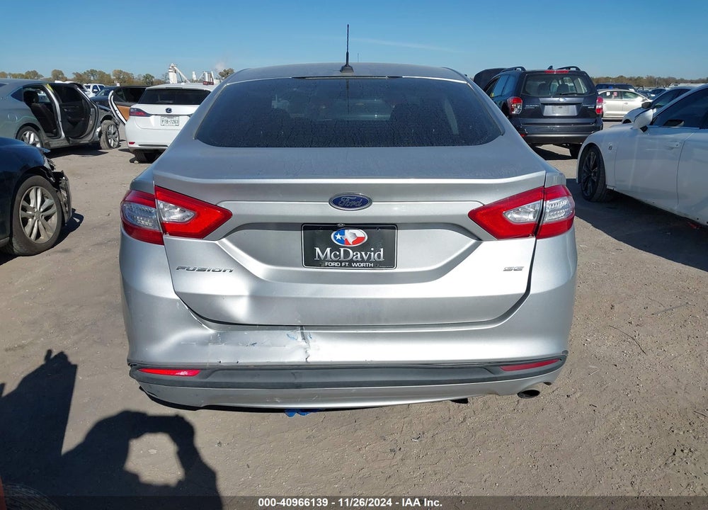 2015 FORD FUSION SE VIN: 1FA6P0H73F5120741