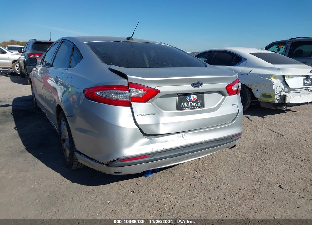 2015 FORD FUSION SE VIN: 1FA6P0H73F5120741