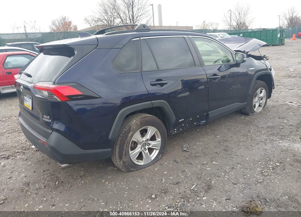 2019 TOYOTA RAV4 HYBRID XLE VIN: JTMRWRFV5KD517822