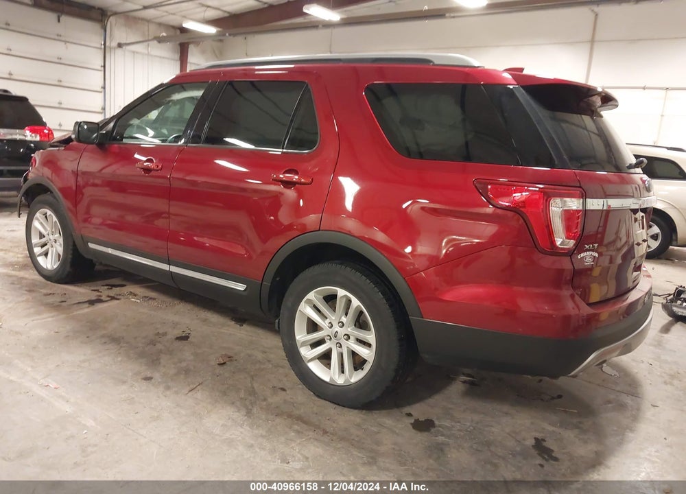 2017 FORD EXPLORER XLT VIN: 1FM5K7D82HGD16815