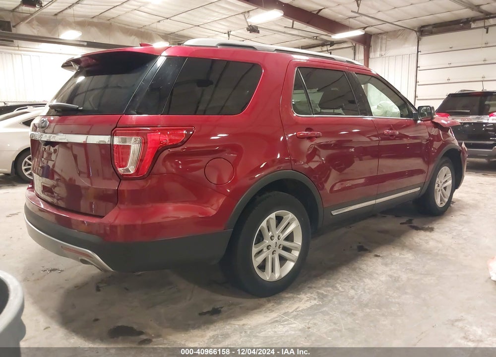 2017 FORD EXPLORER XLT VIN: 1FM5K7D82HGD16815