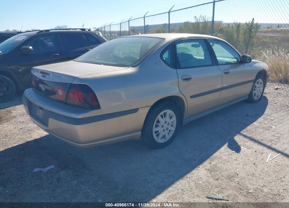 2005 CHEVROLET IMPALA VIN: 2G1WF52E259194535