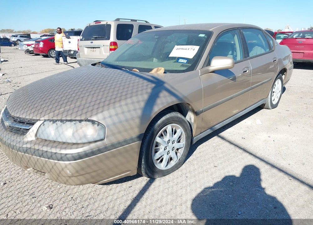 2005 CHEVROLET IMPALA VIN: 2G1WF52E259194535
