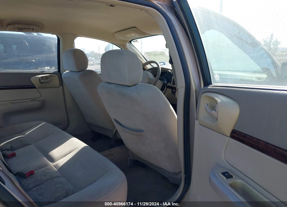 2005 CHEVROLET IMPALA VIN: 2G1WF52E259194535