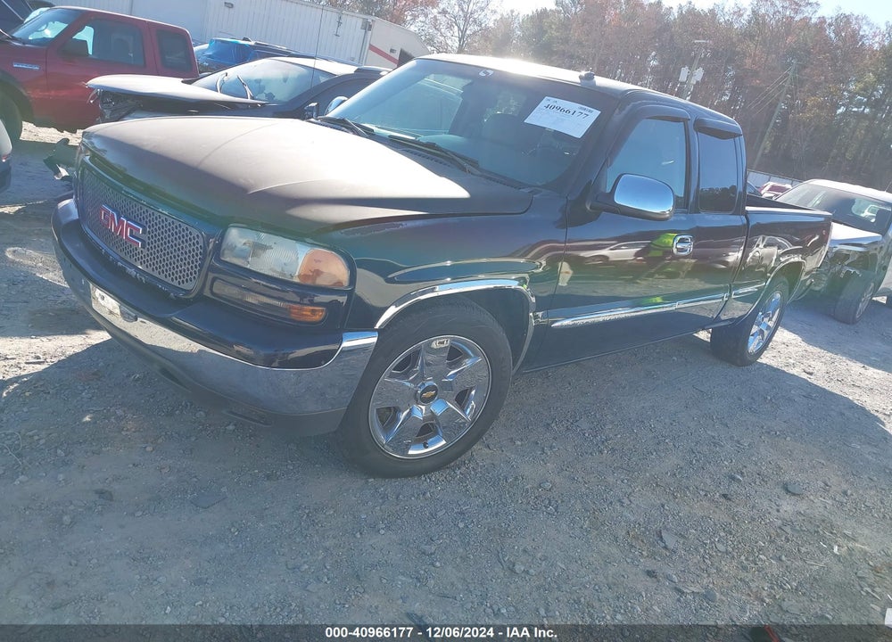 2002 GMC SIERRA 1500 SLE VIN: 2GTEC19T321403901