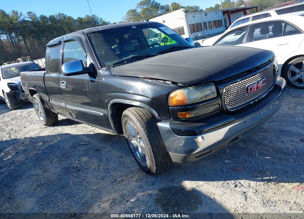 2002 GMC SIERRA 1500 SLE VIN: 2GTEC19T321403901