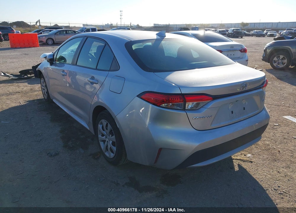 2021 TOYOTA COROLLA LE VIN: 5YFEPMAE7MP167020