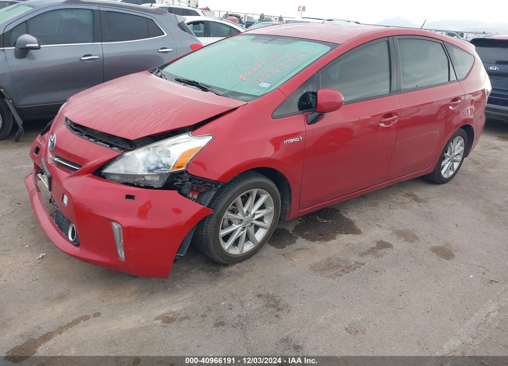 2012 TOYOTA PRIUS V FIVE VIN: JTDZN3EU7C3134562