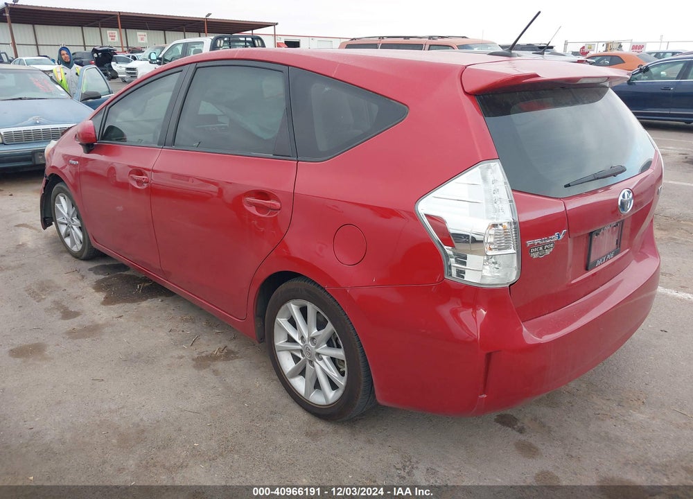 2012 TOYOTA PRIUS V FIVE VIN: JTDZN3EU7C3134562