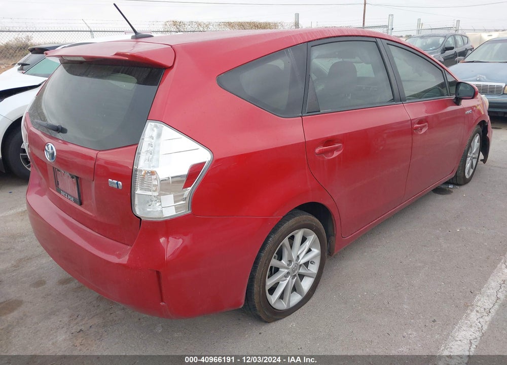 2012 TOYOTA PRIUS V FIVE VIN: JTDZN3EU7C3134562