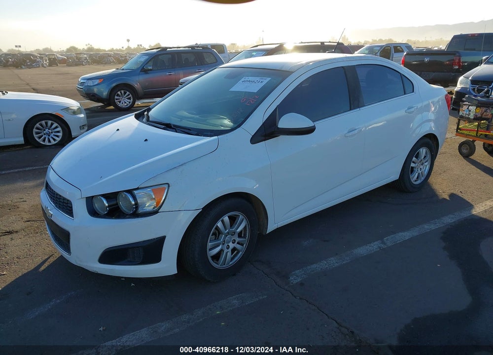 2013 CHEVROLET SONIC LT AUTO VIN: 1G1JC5SGXD4187242
