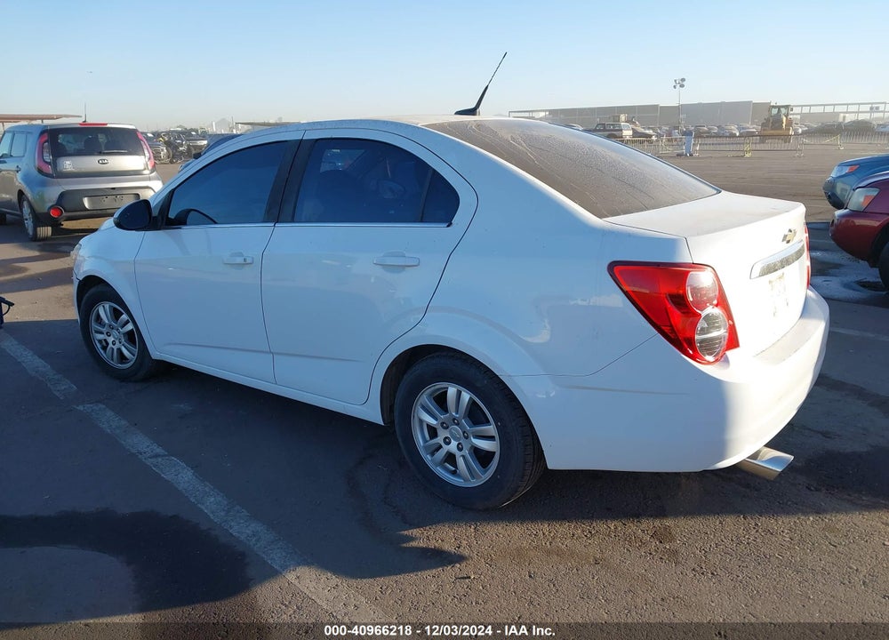 2013 CHEVROLET SONIC LT AUTO VIN: 1G1JC5SGXD4187242