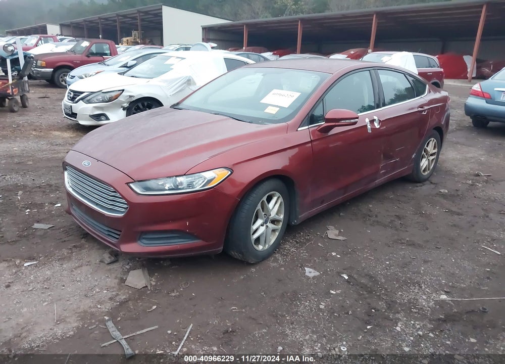 2014 FORD FUSION SE VIN: 3FA6P0H7XER276318