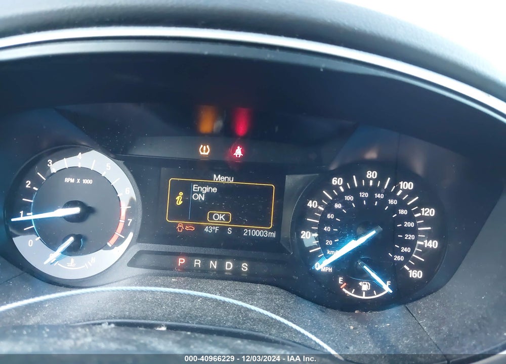 2014 FORD FUSION SE VIN: 3FA6P0H7XER276318