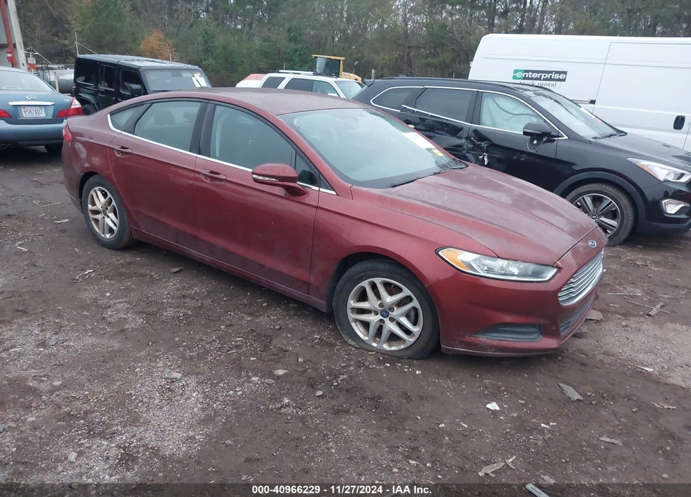 2014 FORD FUSION SE VIN: 3FA6P0H7XER276318