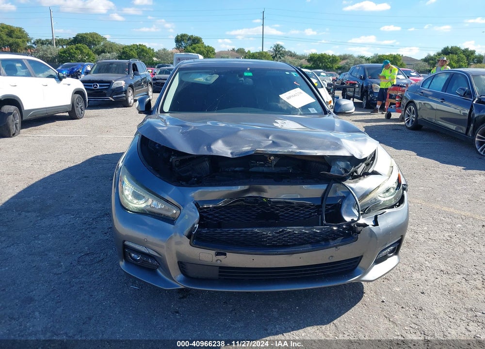 2015 INFINITI Q50 PREMIUM VIN: JN1BV7AR0FM391820